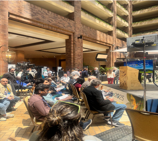 Aryan Aggarwal at EarthX Stage